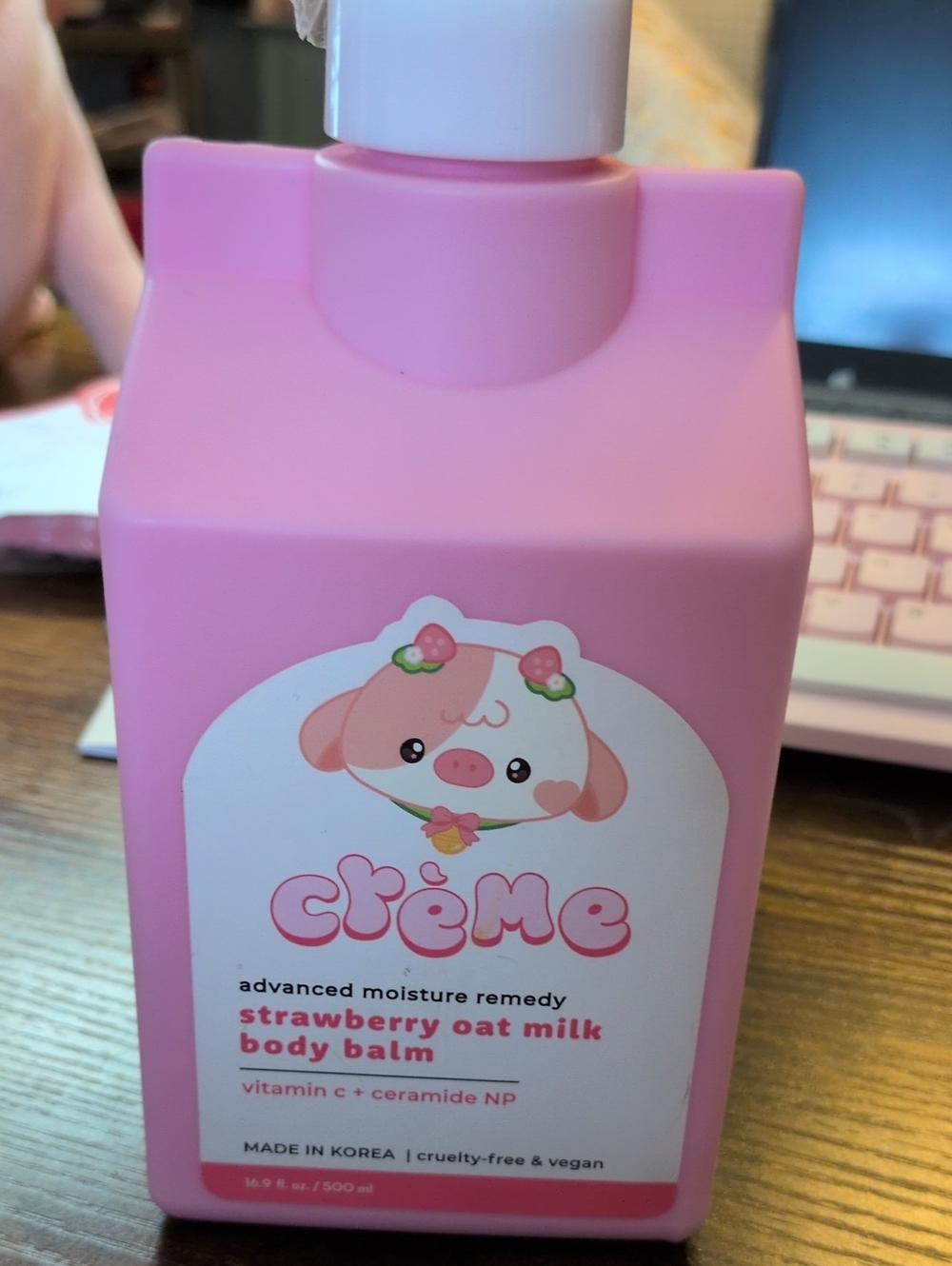 CREME Strawberry Oat Milk Body Balm -
